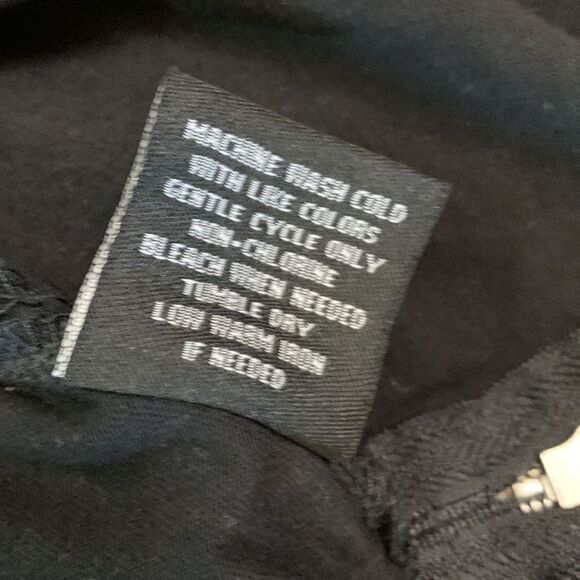 RISE AS ONE long line tunic zip side vents color block crew neck tshirt UNISEX - Picture 5 of 8